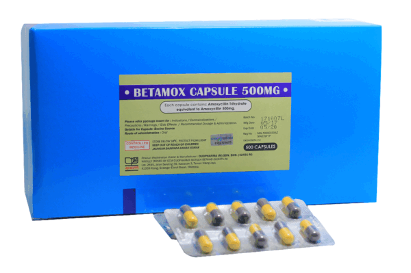 Betamox 500mg Capsule